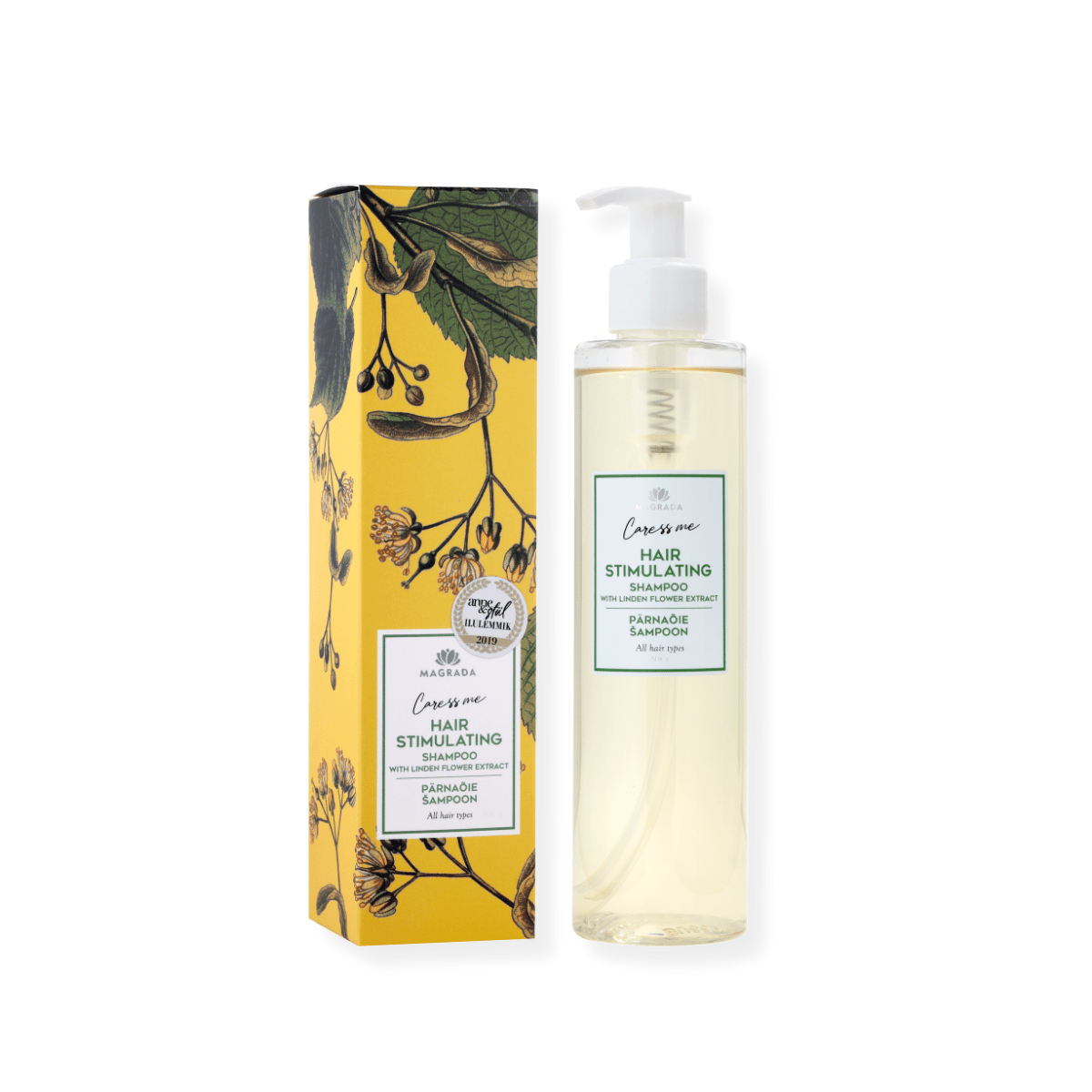 Magrada Hair Stimulating Shampoo With Linden Flower Extract 250ml - bioskina