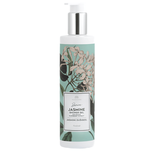 Magrada Jasmine Shower Gel With Black Elderberry Extract 250ml - bioskina