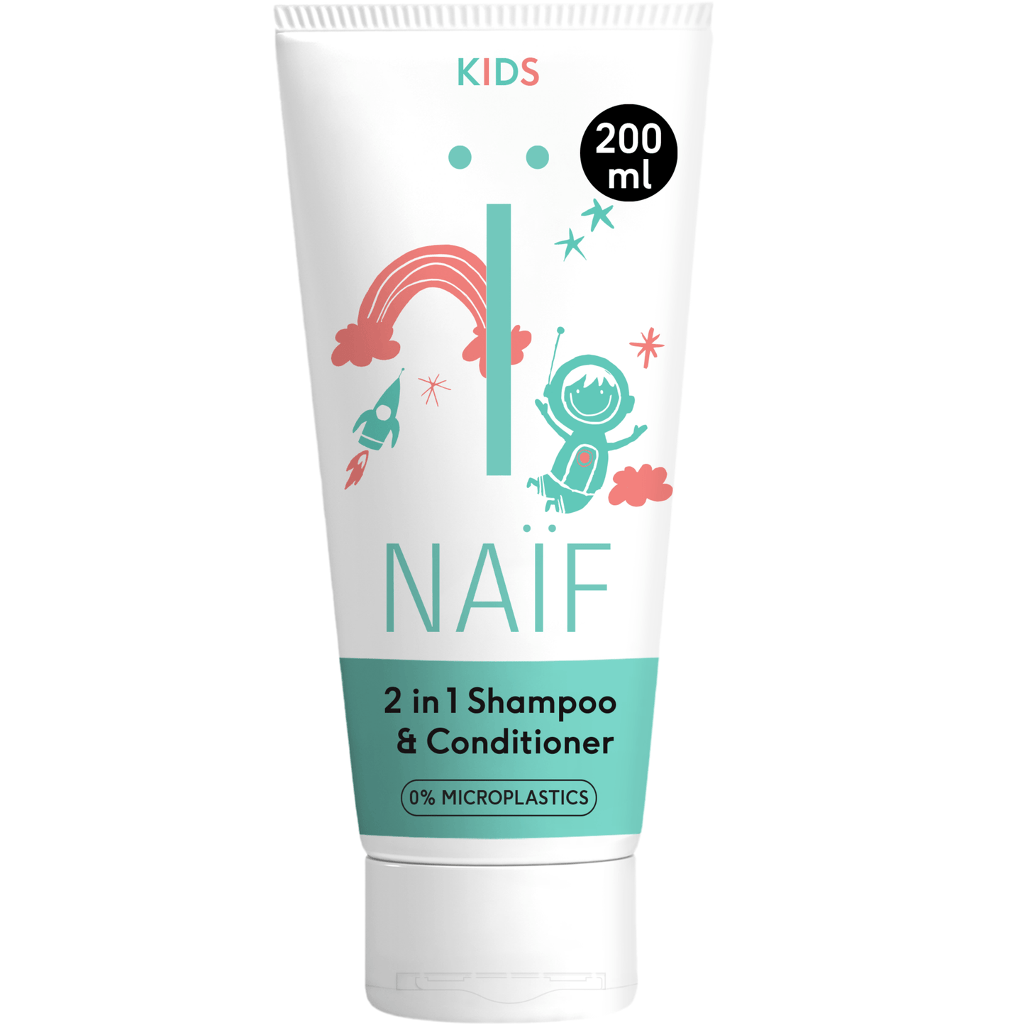 NAIF 2 - in - 1 Shampoo & Conditioner for Kids 200ml - bioskina