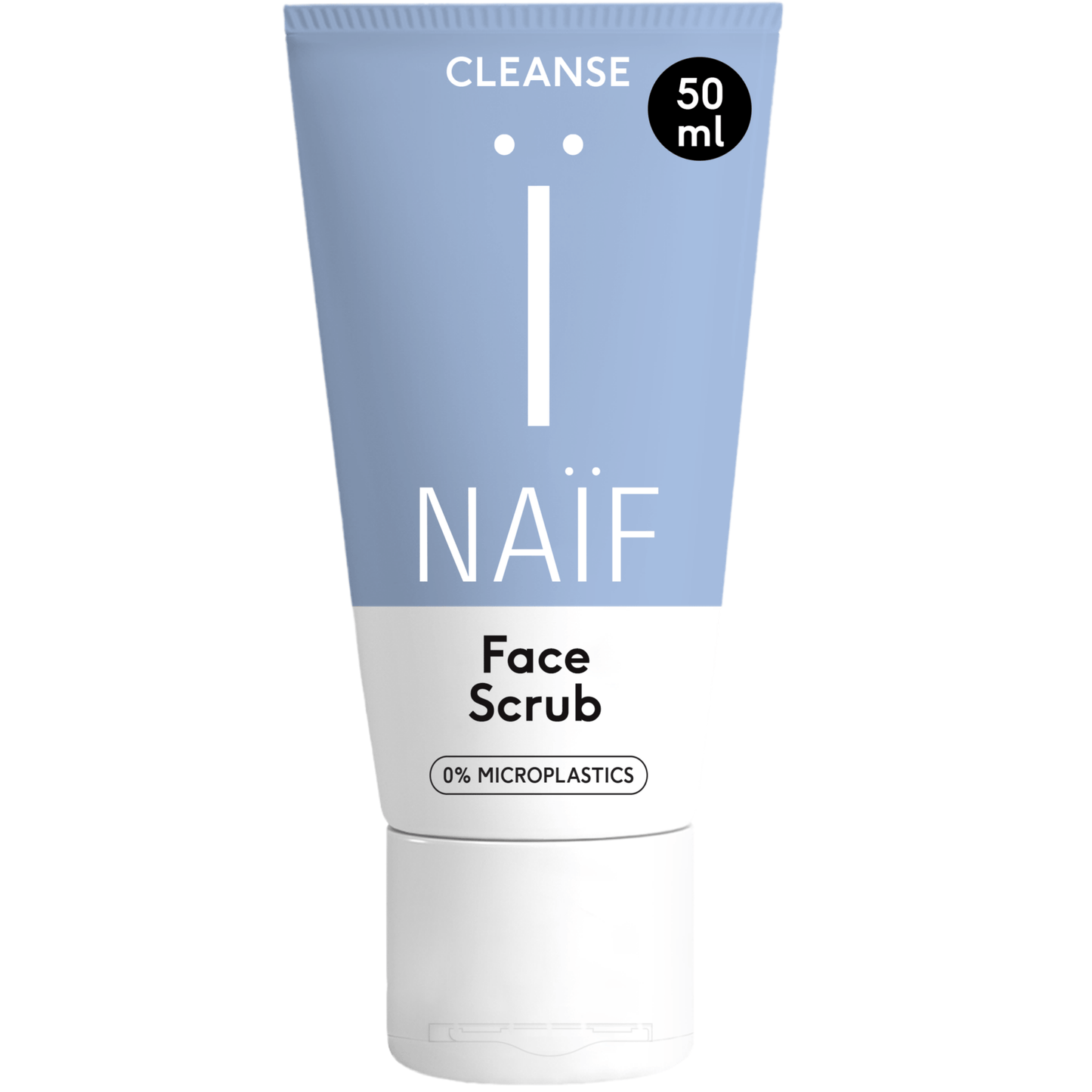 NAIF Circular Face Scrub 50ml - bioskina