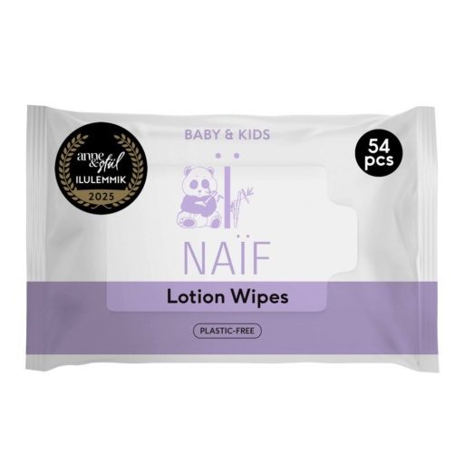 NAIF Lotion Baby Wipes 54pcs - bioskina