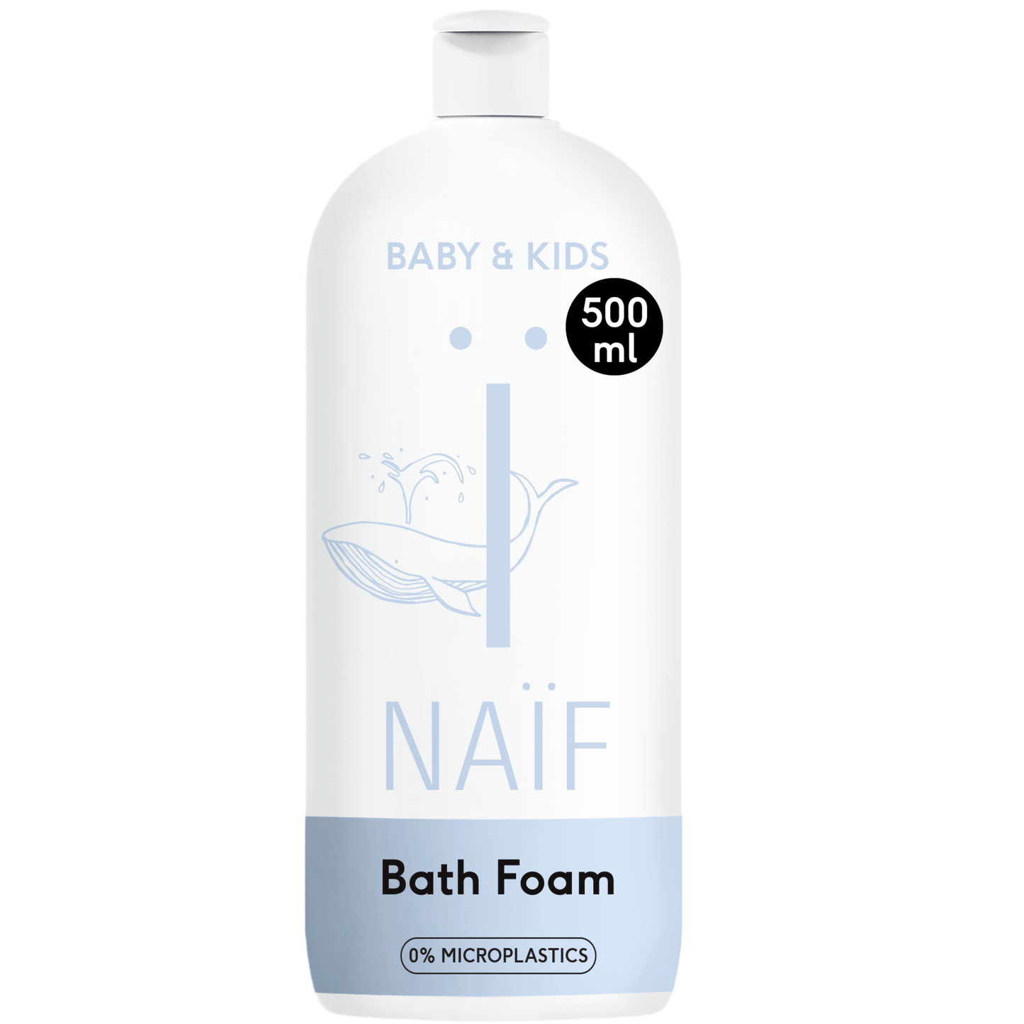 NAIF Relaxing Bath Foam for Baby & Kids 500ml - bioskina