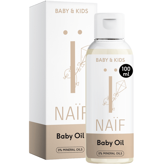 NAIF Soothing Baby Oil for Baby & Kids 100ml - bioskina