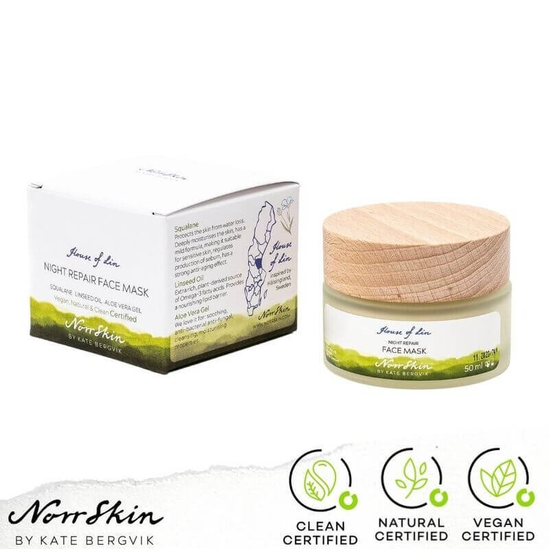 NorrSkin Night Repair Face Mask 50ml - bioskina