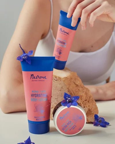 NURME Monoi Tiare Hydrating Hand Cream 50ml - bioskina