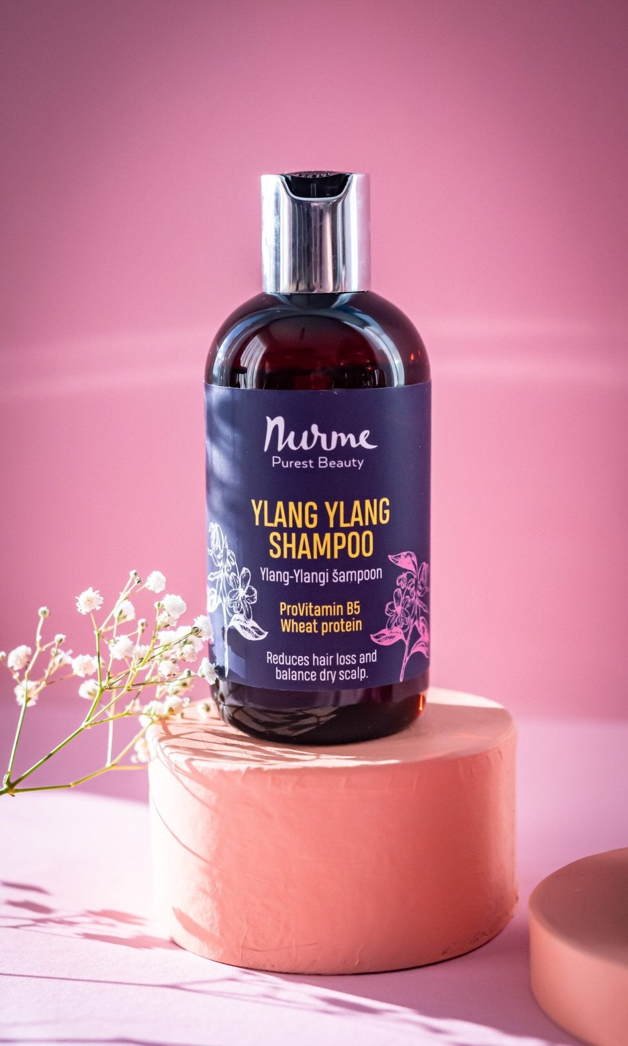 NURME Ylang - Ylang Shampoo ProVitamin B5 250ml - bioskina