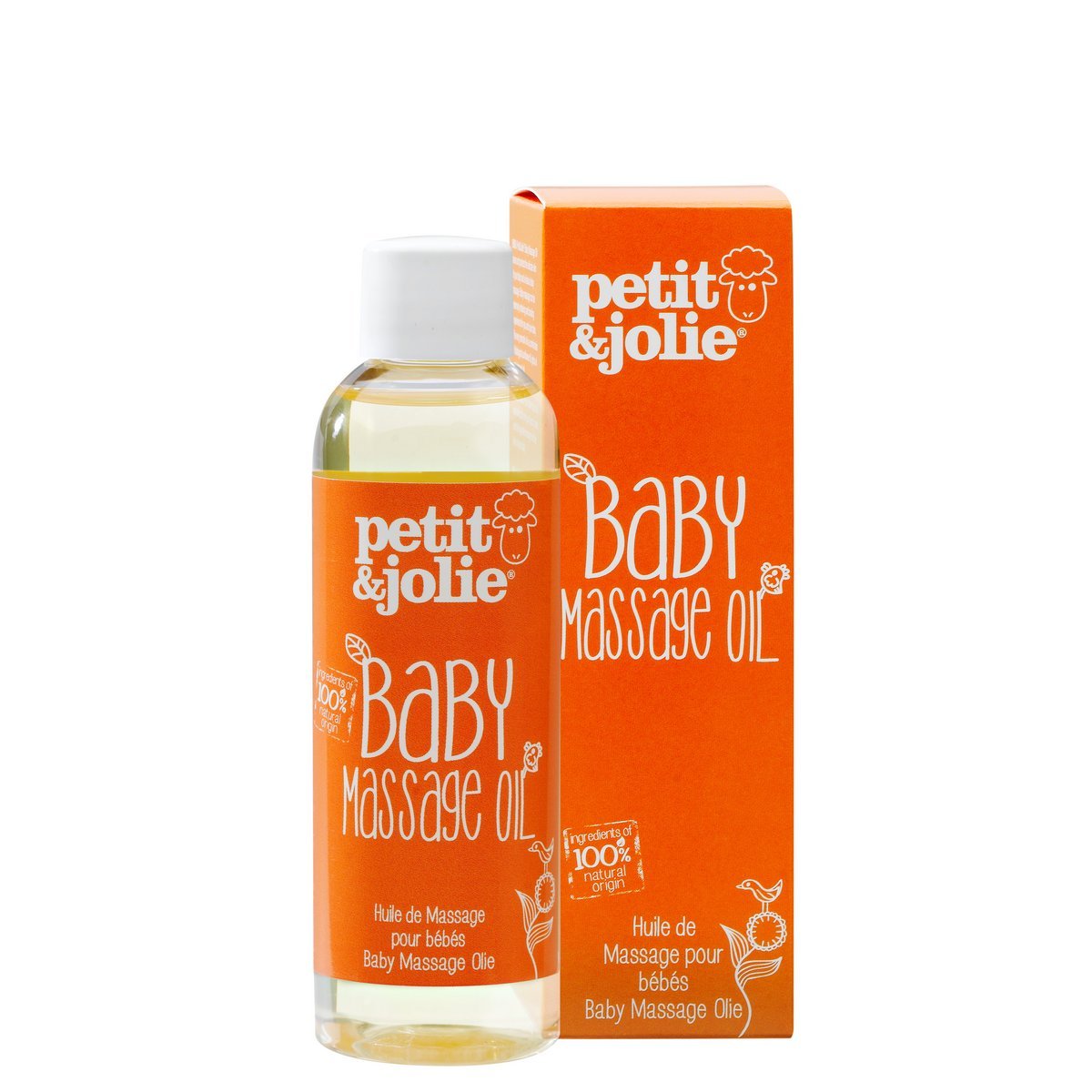 Petit&Jolie Massage Oil 100ml - bioskina