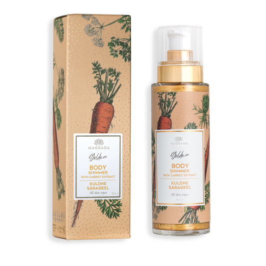 Magrada Golden Body Shimmer With Carrot Extract 100ml