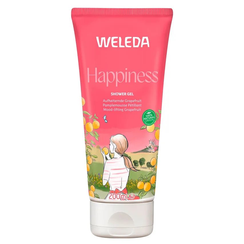 WELEDA Aroma Happiness Shower Gel 200ml - bioskina