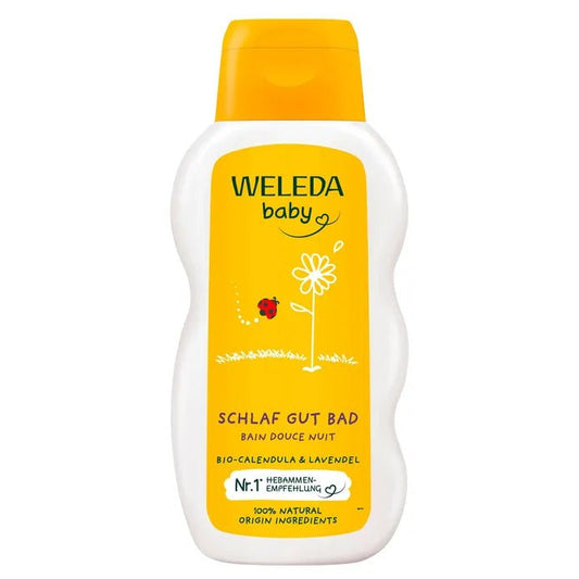 WELEDA Calendula Good Night Bath Milk 200ml - bioskina