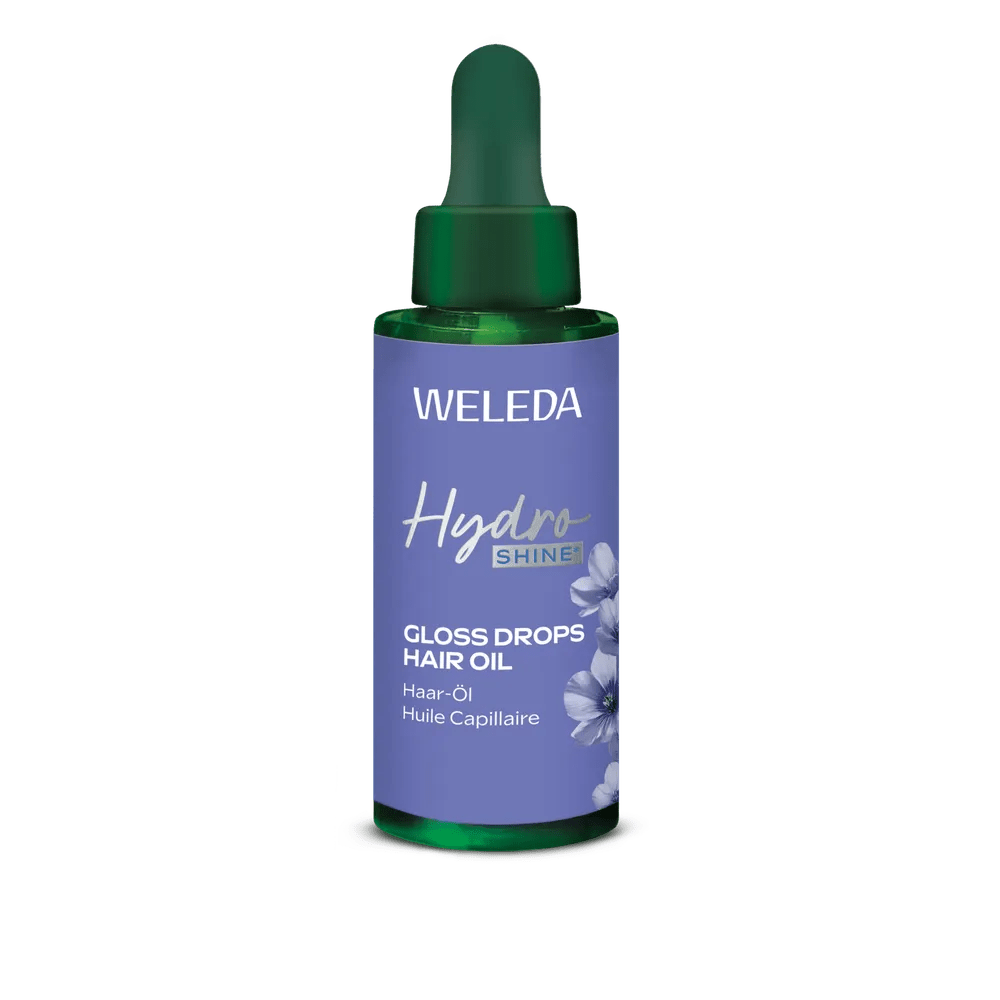 WELEDA Hydro Shine Gloss Drops Hair Oil 30ml - bioskina