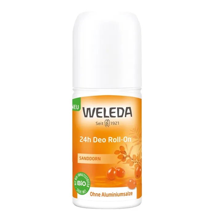 WELEDA Sea Buckthorn 24h Roll-On Deodorant 50ml - bioskina